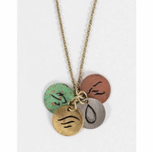 Load image into Gallery viewer, Four elements necklace
